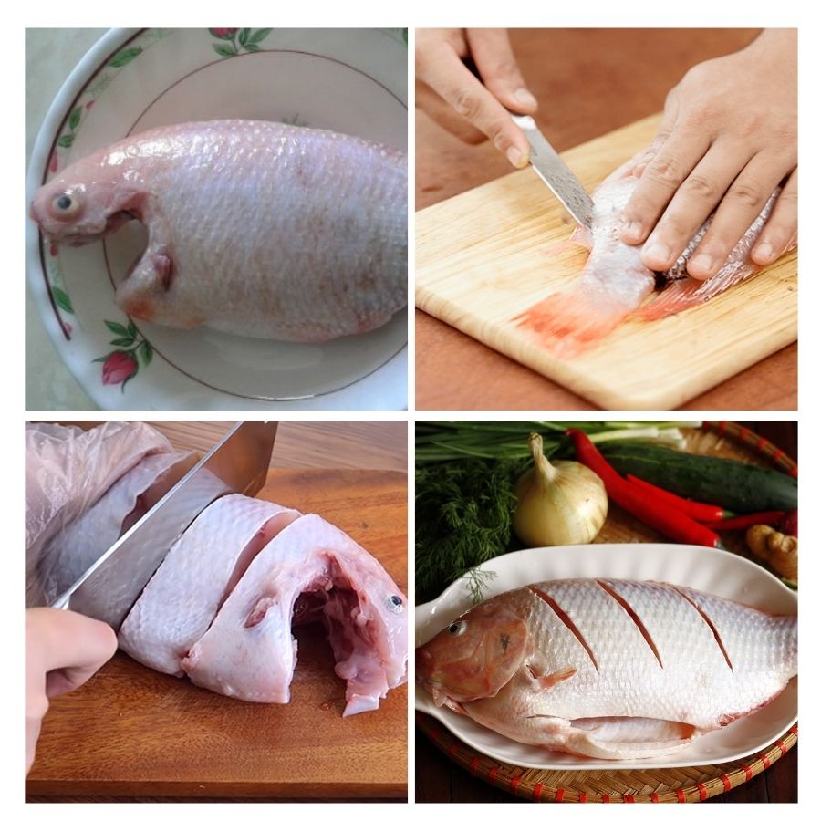 Hướng dẫn sơ chế cá diêu hồng đúng cách