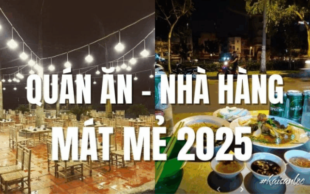 Quán Ăn - Nhà Hàng Mát Mẻ Tại Cần Thơ 2025