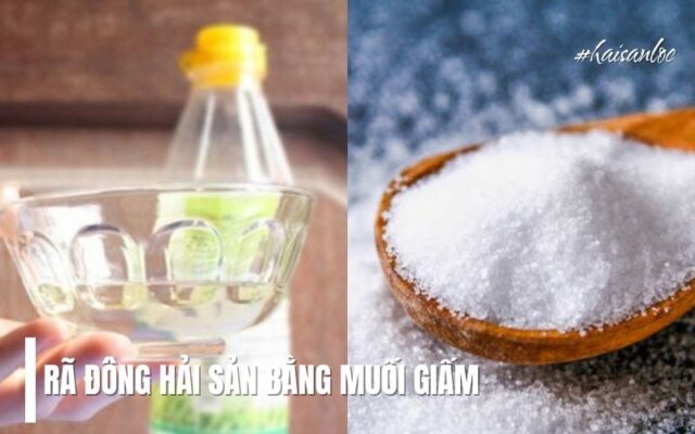 Rã Đông Với Muối Và Giấm – Đơn Giản Nhưng Hiệu Quả