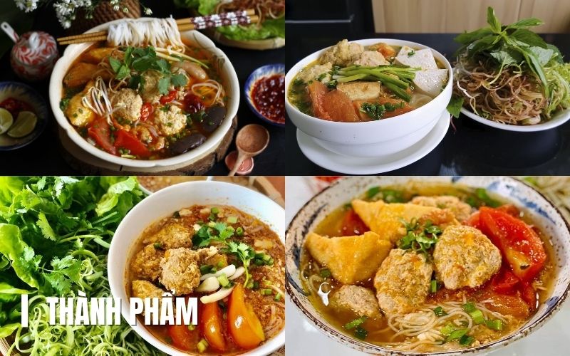 Thưởng thức ngay món bún riêu tôm thơm ngon