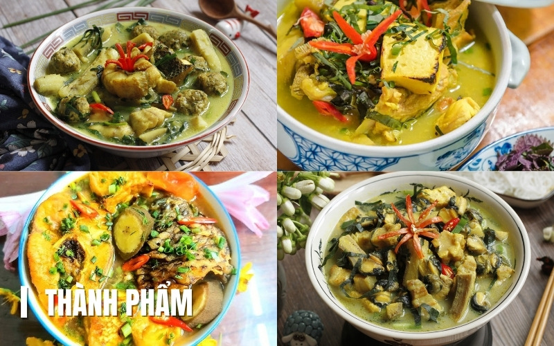 Thưởng thức món cá lóc om chuối đậu