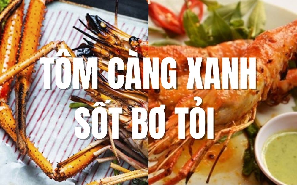 Tôm càng xanh sốt sa tế