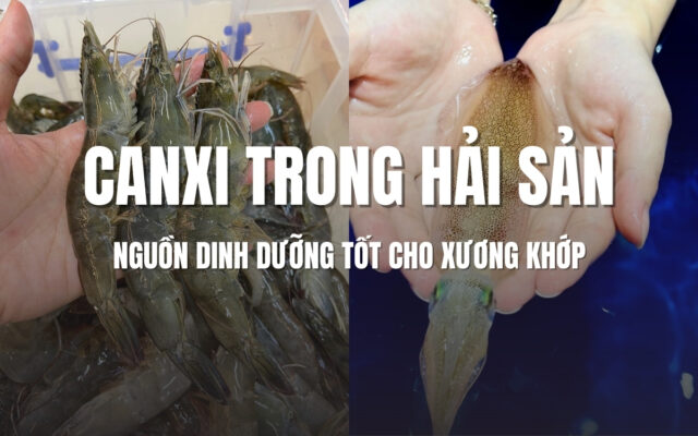 Canxi trong hải sản