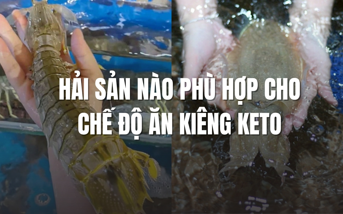 Hải sản nào phù hợp cho chế độ ăn kiêng keto