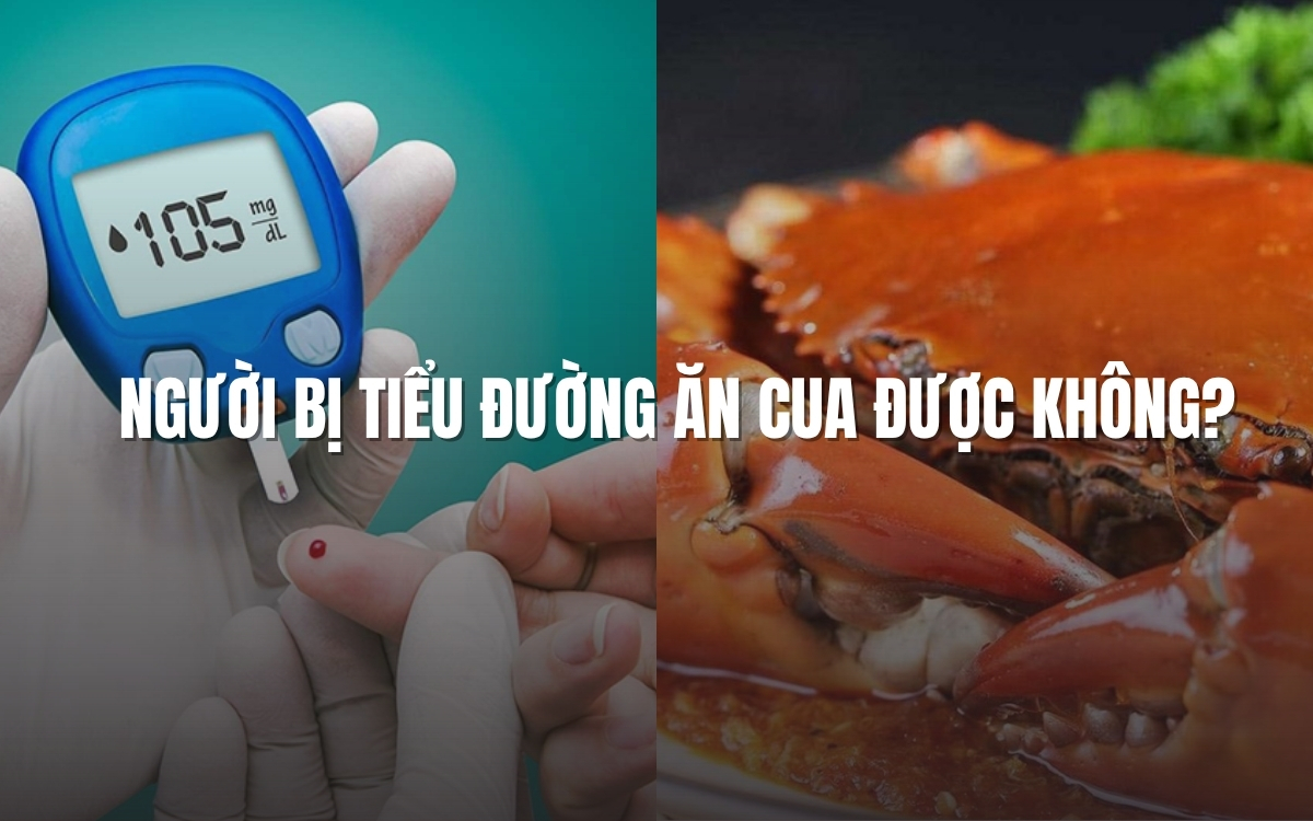 Bị tiểu đường có ăn cua được không?