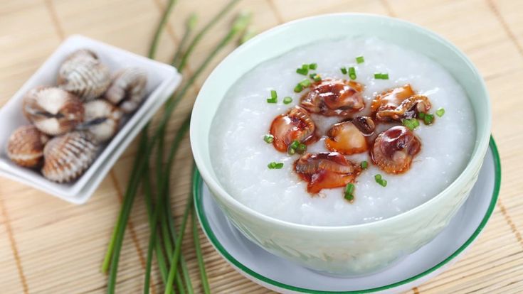 Cách nấu cháo sò huyêt