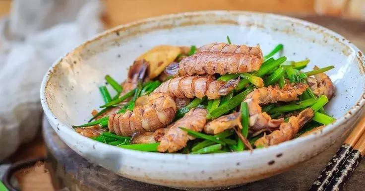 Cách làm tôm tích xào rau củ
