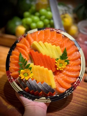 Sashimi Cá Hồi