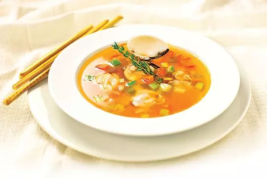 Hải sản ngon, sup