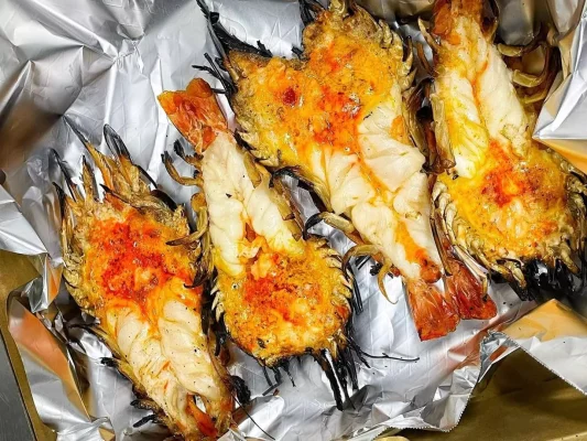 Hải Sản Nướng Giấy Bạc