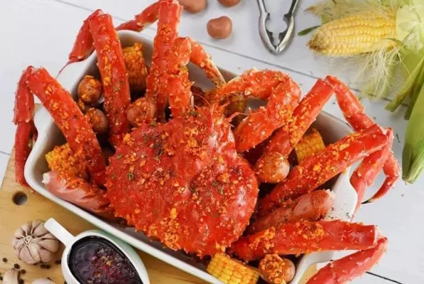 Con Cua Hoàng Đế hấp