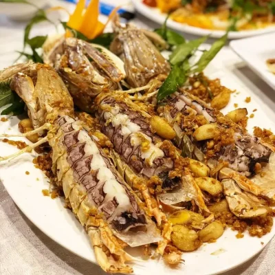 Cách chế biến tôm tích cháy tỏi