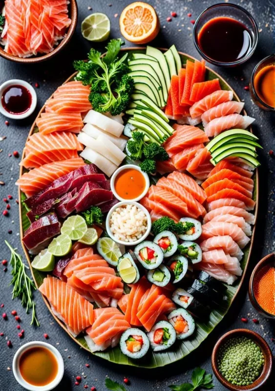 Sashimi Cá Hồi chuẩn Nhật
