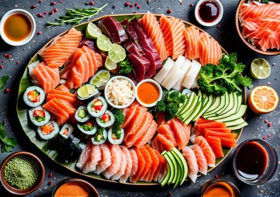 Sashimi Cá Hồi chuẩn Nhật