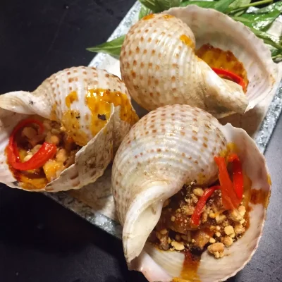Ốc ngin tại Cà Mau