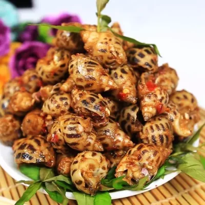 Ốc hương rang muối ớt