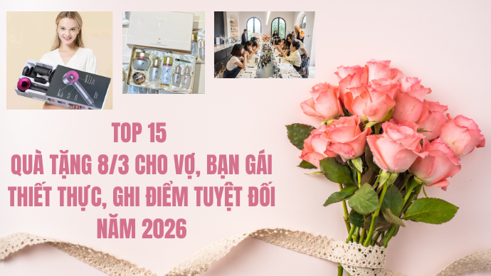 Quà tặng 8/3