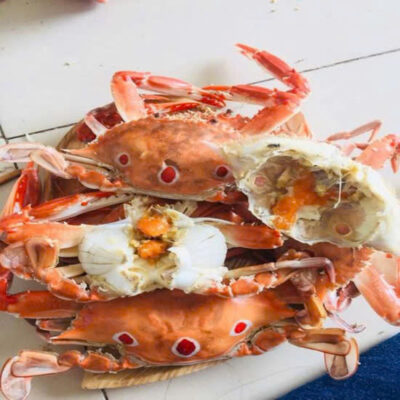 Ghẹ 3 Chấm Với Thớ Thịt Trắng Ngần