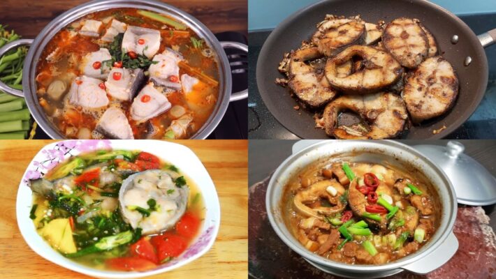 Những món ngon chế biến từ cá tầm