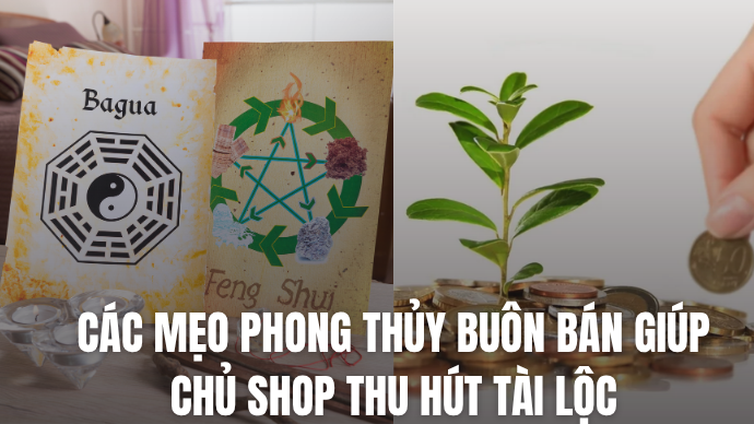 mẹo phong thuỷ trong buôn bán