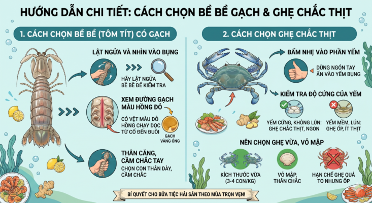 Tháng 4 Ăn Gì? Top 5 Loại Hải Sản Theo Mùa Ngon Nhất Phải Thử