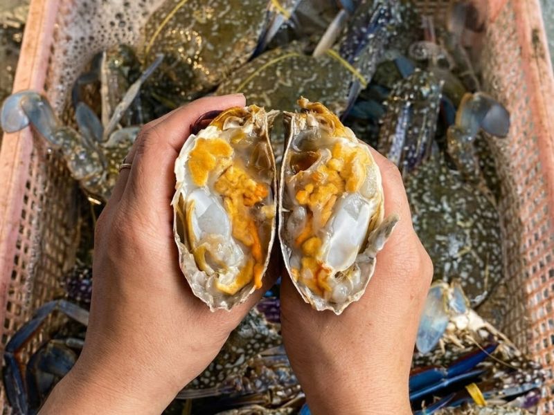 hải sản theo mùa tháng 7