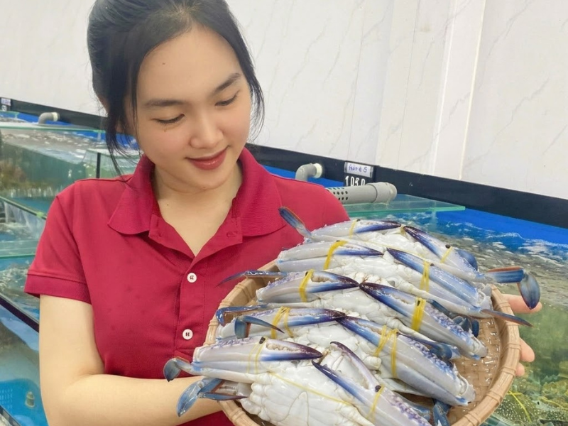 hải sản theo mùa tháng 7
