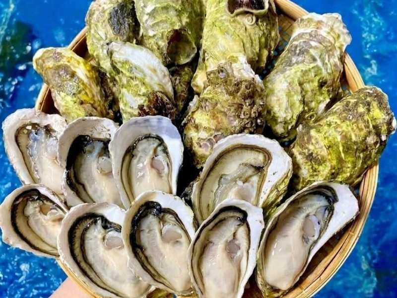 hải sản theo mùa tháng 7