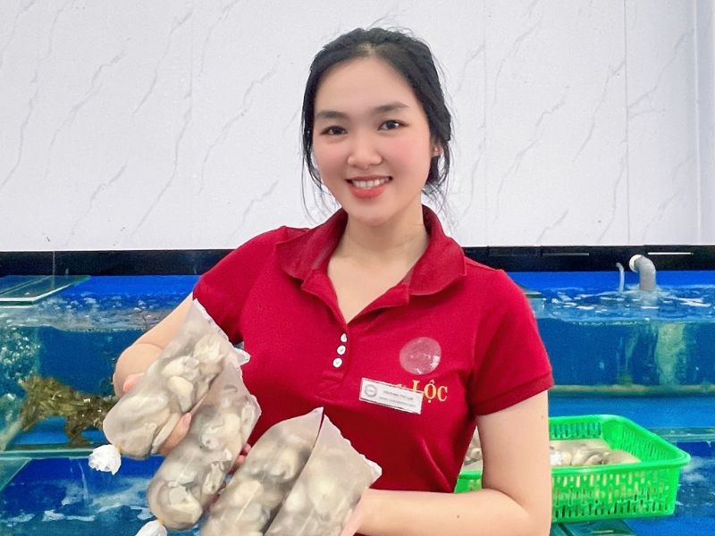 hàu đại dương sống