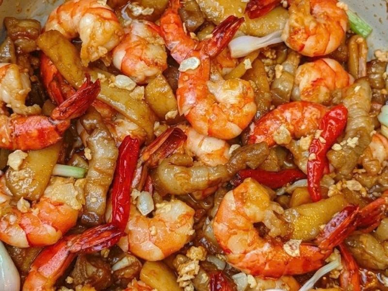 tôm sú sống
