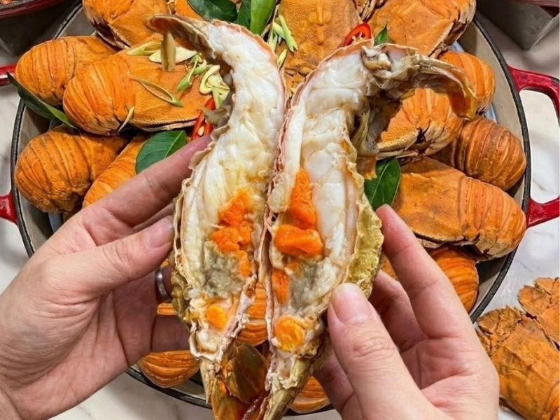 Tôm mũ ni sống 